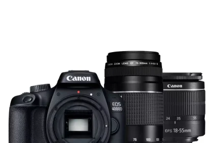 Canon EOS 4000D Body + EF-S 18-55mm III + EF-S 75-300mm III Price In Nepal