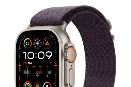 Apple Watch Ultra 2 GPS + Cellular, 49mm Titanium Case with Indigo Alpine Loop - Medium Price In Nepal