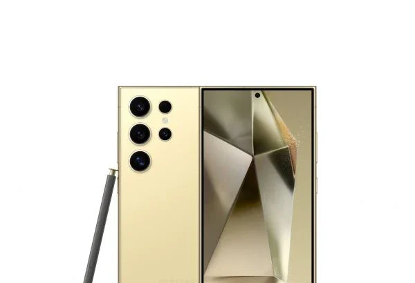 Samsung Galaxy S24 Ultra Phone, 6.8-inch, 12GB RAM, 256GB, SM-S928BZYCMEA – Titanium Yellow In Nepal