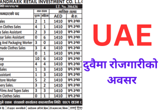 Foreign job uae
