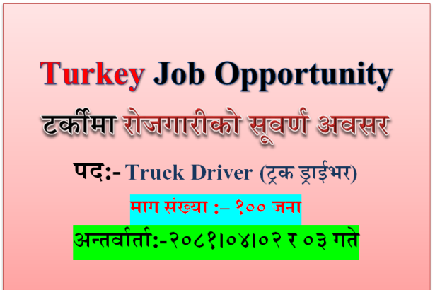 foreign job turkey