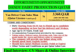 Foreign Job Opprtunity